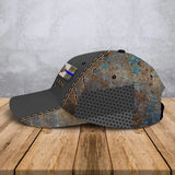Personalized Canadian Police Flag Custom Name & ID Cap 3D Printed QTHN241035