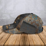 Personalized Master Electrician Custom Name Cap 3D Printed LVA241037