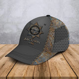 Personalized UK Police Logo Custom Name & ID Cap 3D Printed HN241050