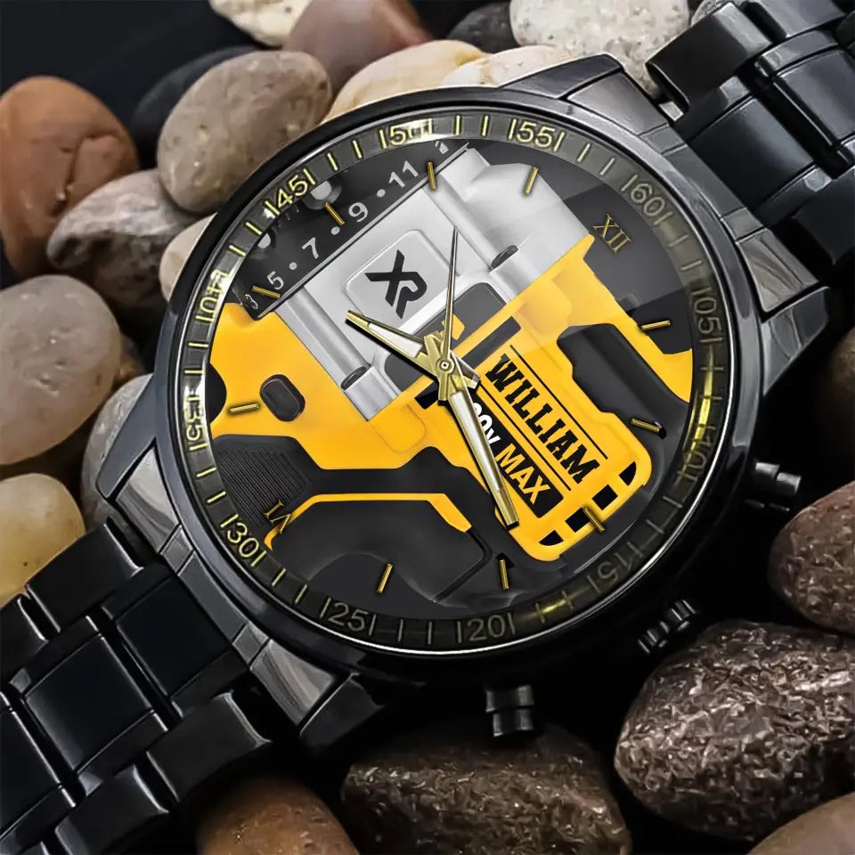 Personalized Power Tool Custom Name Watch Printed KVH241063