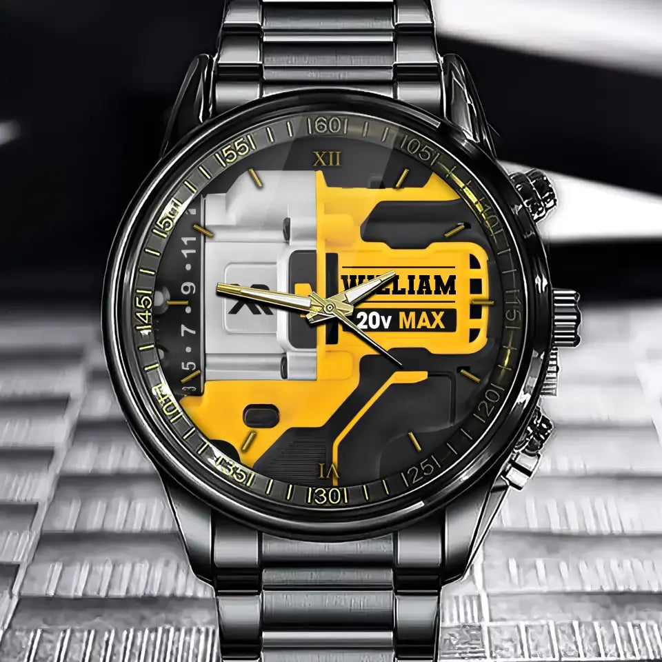 Personalized Power Tool Custom Name Watch Printed KVH241063