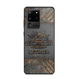 Personalized Retired Australian Army Logo Custom Service Time Phonecase Printed VQ241086
