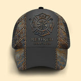 Personalized Australian Firefighter Flag Custom Time Cap 3D Printed QTKH241106