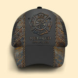 Personalized French Firefighter Flag Custom Time Cap 3D Printed QTKH241106