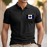 Personalized Canadian Police Custom Name Polo Shirt Printed QTVQ241276