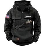 Personalized Sometimes It's A Fish Other Times It's A Buzz But I Always Catch Something US Flag American Retro Hooded Sweatshirt Printed HN241505
