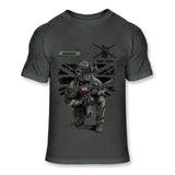 Personalized UK Veteran Camo Custom Name & Time T-shirt Printed VQ241619
