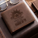Personalized Australian Army Veteran Been There Done That & Damn Proud Of It Leather Wallet Printed AHVQ241663