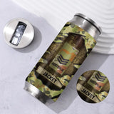 Personalized Australian Veteran Rank Camo Custom Name Stainless Steel 3D Print Cup Printed VA241942