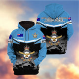 Premium Australian Veterans Hoodie 12032602, Gifts For Australian Veterans, Gifts On Father's Day, Veterans Day.