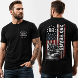250th Aniversary Welder Flag Polo Shirt 3D Printed