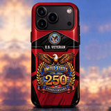 Premium Price America 250th Anniversary US Veteran Phonecase 13032603 Gifts for Independence Day, Veterans Day