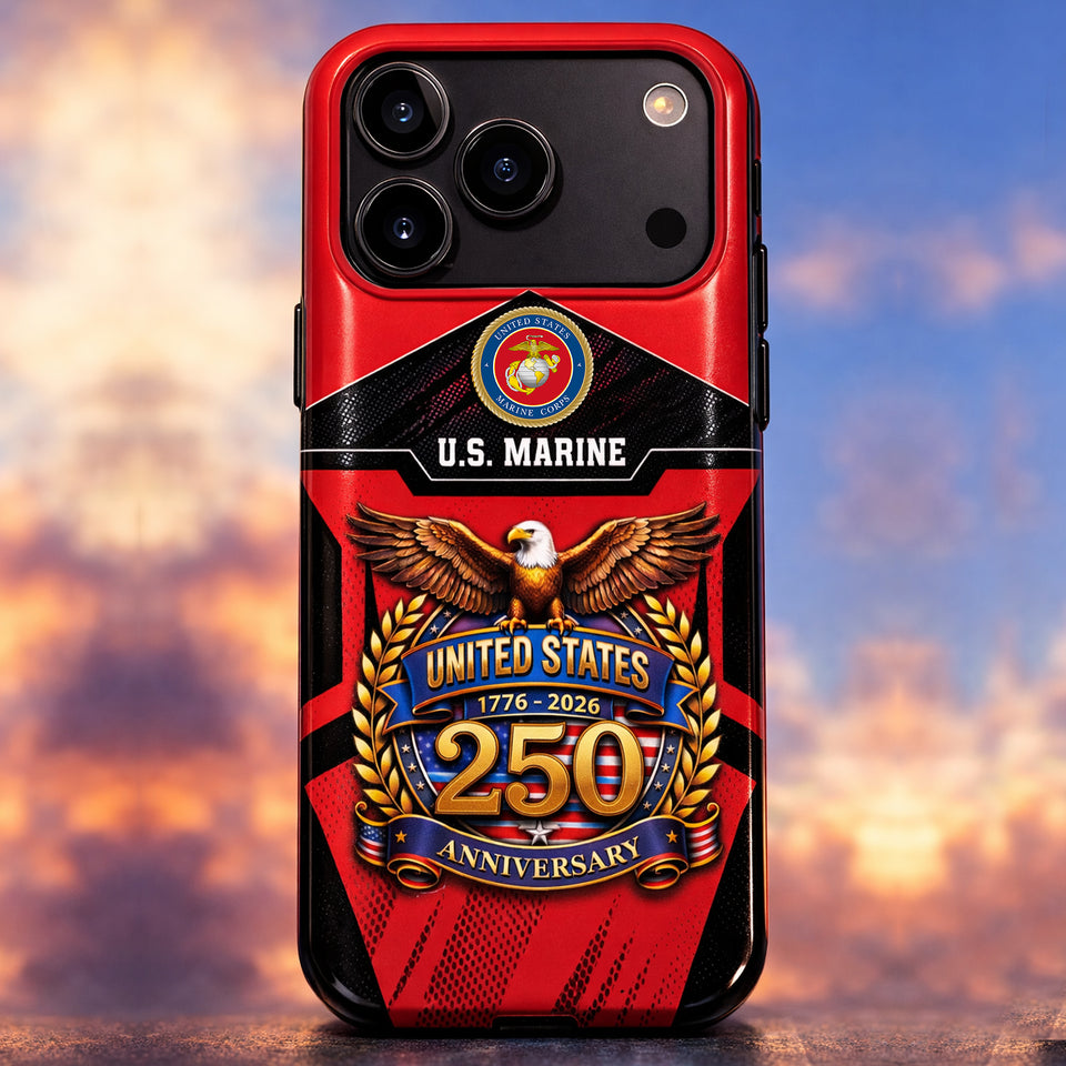 Premium Price America 250th Anniversary US Veteran Phonecase 13032603 Gifts for Independence Day, Veterans Day