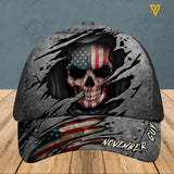 November Guy Peaked Cap 3D SEP-HQ15
