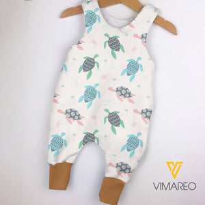 Turtle Baby Romper CEEFD1