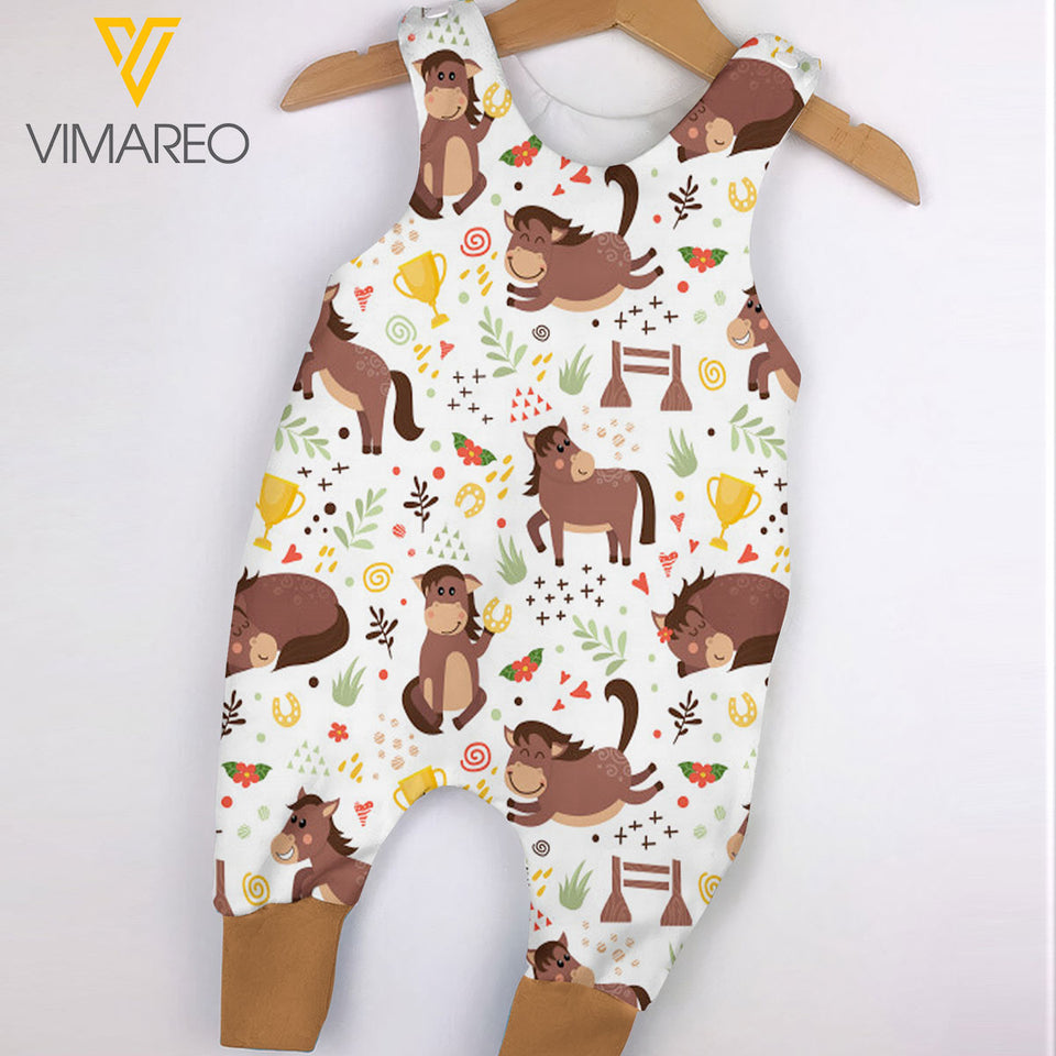 Horse Baby Romper FHUES1