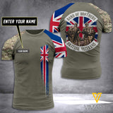 PHN Customized British Veterans Tshirt Printed AUG-QH31
