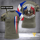 PHN Customized French Veterans Tshirt Printed AUG-QH31