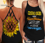 March Girl Criss-Cross Open Back Camisole Tank Top SMWLH