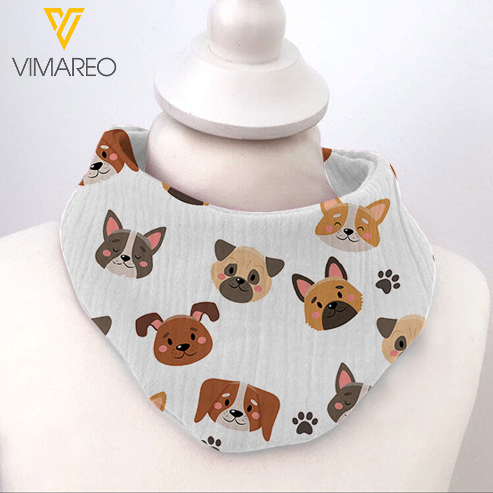 Dog Baby Neckerchief FHUES2
