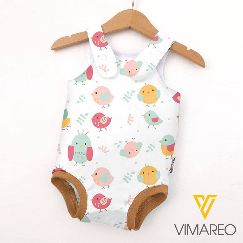 Chicken Baby Romper CEEFD4