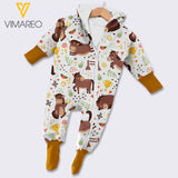 Horse Baby Sweat Overall FHUES5