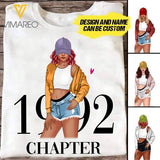 Personalized Sexy Girl Born In 1992 Tshirt Printed JUE-MA11