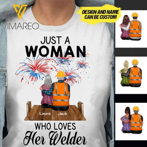 PERSONALIZED WELDER TSHIRT PRINTED JUE-MA11