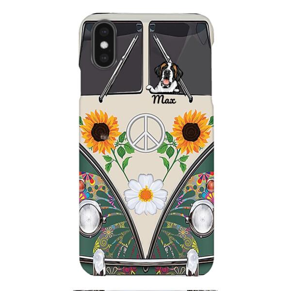 PERSONALIZED LOVE DOG PHONE CASE PRINTED MA 0207VH
