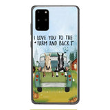 CUSTOMIZED HORSE TO THE FARM AND BACK PHONE CASE