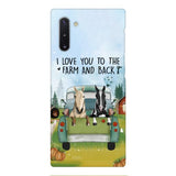CUSTOMIZED HORSE TO THE FARM AND BACK PHONE CASE