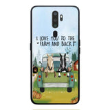 CUSTOMIZED HORSE TO THE FARM AND BACK PHONE CASE