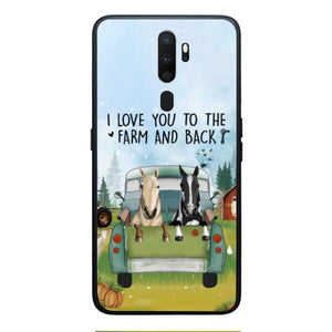 CUSTOMIZED HORSE TO THE FARM AND BACK PHONE CASE