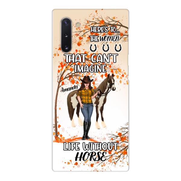 Personalized Life Without Horse Phone Case JUL-MD02
