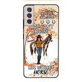 Personalized Life Without Horse Phone Case JUL-MD02