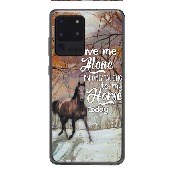 CUSTOMIZED TALKING TO MY HORSE PHONE CASE PRINTED 3D NEY02