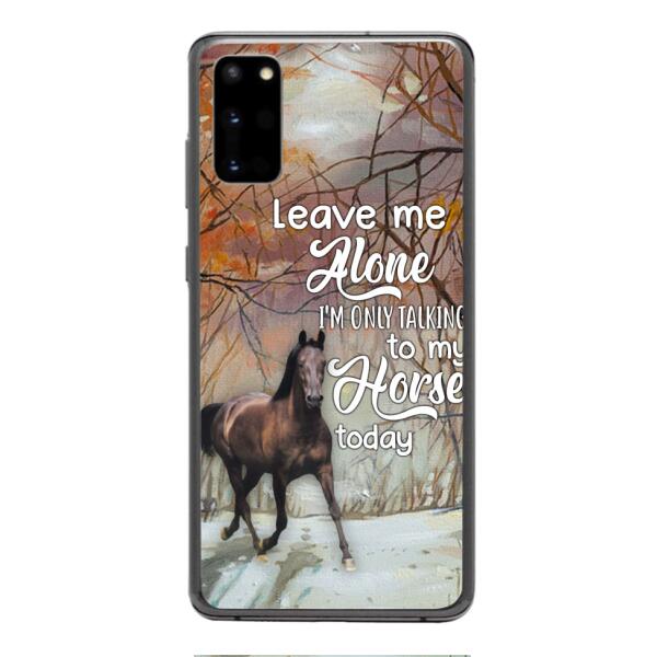 CUSTOMIZED TALKING TO MY HORSE PHONE CASE PRINTED 3D NEY02