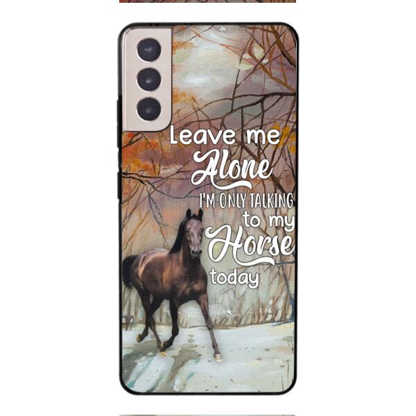 CUSTOMIZED TALKING TO MY HORSE PHONE CASE PRINTED 3D NEY02