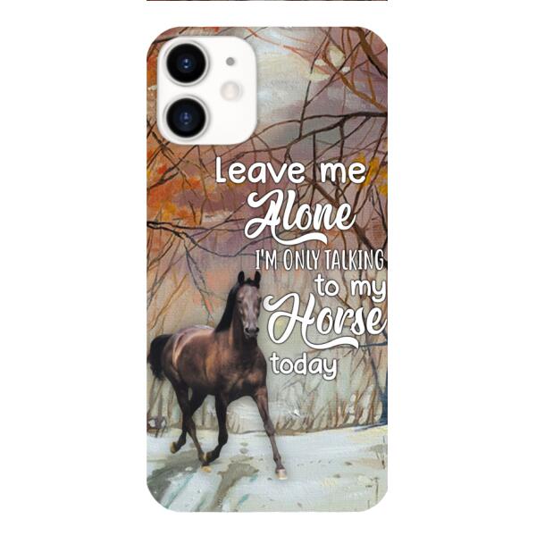 CUSTOMIZED TALKING TO MY HORSE PHONE CASE PRINTED 3D NEY02