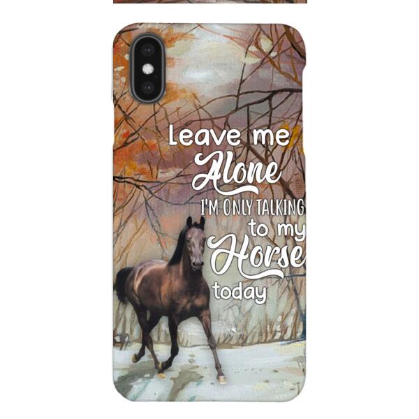 CUSTOMIZED TALKING TO MY HORSE PHONE CASE PRINTED 3D NEY02