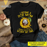 PERSONALIZED DOG MOM TSHIRT PRINTED NEYT27