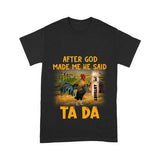 PERSONALIZED ROOSTER TSHIRT PRINTED NEYT27