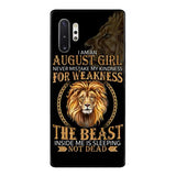 Personalized August Girl Phone Case Printed AUG-MQ05