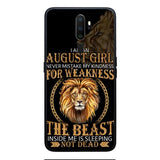 Personalized August Girl Phone Case Printed AUG-MQ05