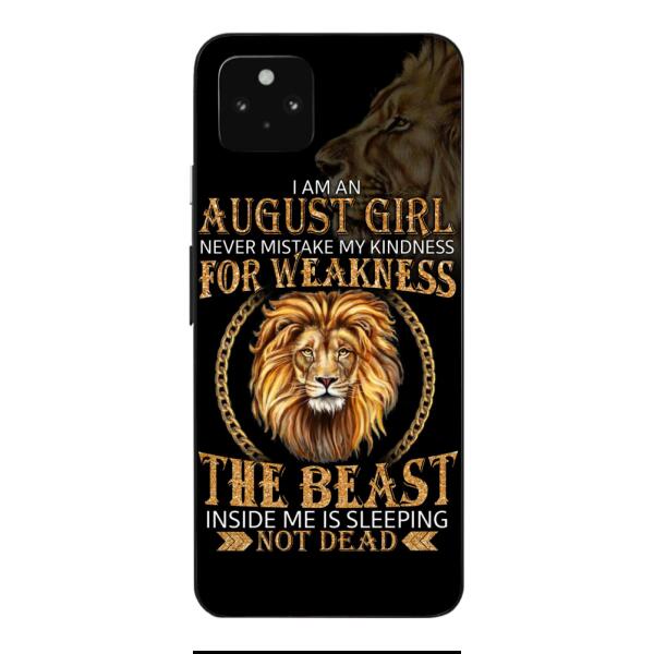 Personalized August Girl Phone Case Printed AUG-MQ05