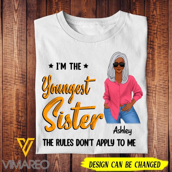 Personalized Sister Tshirt Printed AUG-MA06