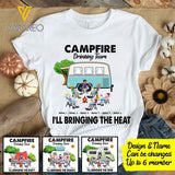 Personalized Campfire DrinKing Team Tshirt Printed AUG-MQ06