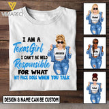 PERSONALIZED TEXAS GIRL TNTQ1808