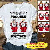 Personalized Paramedic Trouble Tshirt Printed AUG-MA18