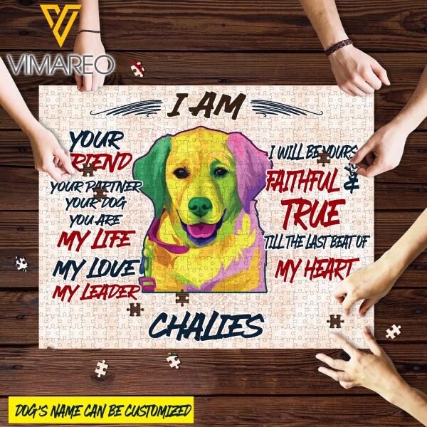 Customized Funny Labrador Retriever Puzzle